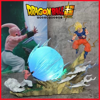 Dragon Ball Z Pav Son Goku Vs Frieza Buu Kamehameha Anime Pav Gk Statulėlės Pvc Statula Lėlės Modelio Kolekcines Ornamentu Dovanos