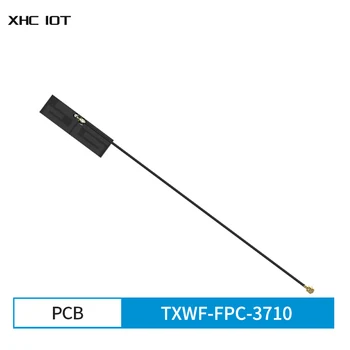 10vnt 2.4 G/5.8 G 2W Antena Lanksti įmontuota Antena XHCIOT TXWF-FPC-3710 2dBi IPEX Sąsaja, Mažas Dydis ir Sutaupyti Vietos
