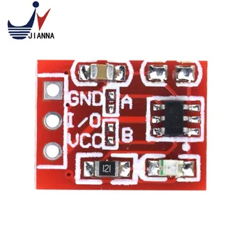 10VNT/DAUG NAUJŲ TTP223 Palieskite mygtuką Modulis Kondensatorių tipo, Vieno Kanalo savistabdės Touch jungiklis jutiklis