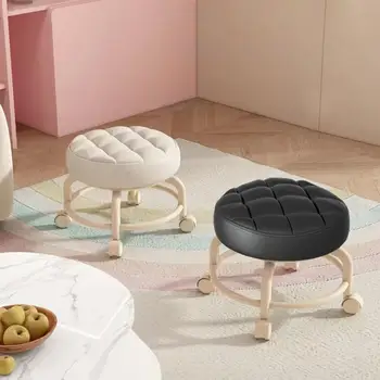 Universalus Sukasi Išmatose Mažas Varantys Kėdė Kėdė Sukasi 360 Vaikų Ratukas Žema Atrama Pasukama Balno Išmatose Namų Virtuvėje Spa