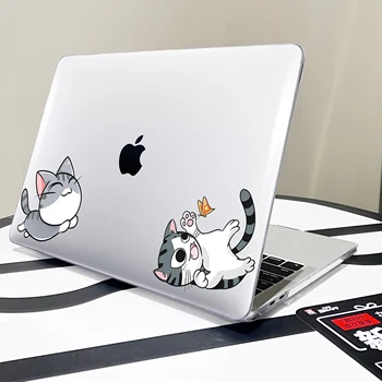 Cute Kačių Laptop Case For Macbook Air 13 15.3 2023 M1 M2 Pro 13 14 16 inchA2941A2681A2179A2337A2338A2289 Jutiklinis baras/ID dangtis