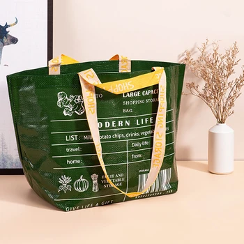 Sulankstomas Pirkinių Krepšys Daugkartinio naudojimo Eco Maišų Daržovių, Maisto produktų Paketą Moterų Shopper Bag Didelės Rankinės Totalizator Krepšiai Kišenėje Dėklas