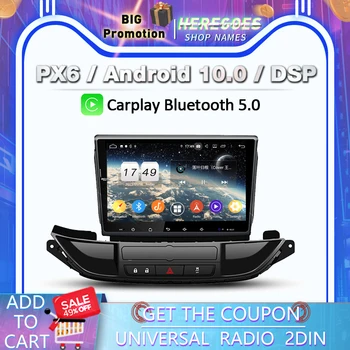 Carplay PX6 DSP Android 11.0 Automobilio DVD Grotuvas GPS Navi 