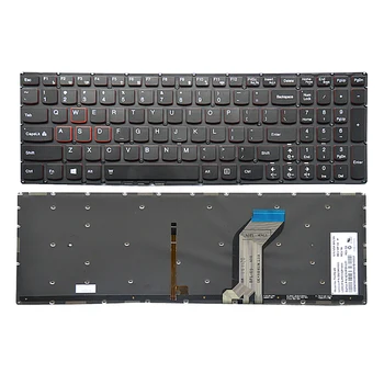 Nauja klaviatūra su Apšvietimu Lenovo Ideapad Y700-15ISK Y700-17ISK Y700-15ACZ SN20H54489 SN20H54485 SN20H54506 MUS