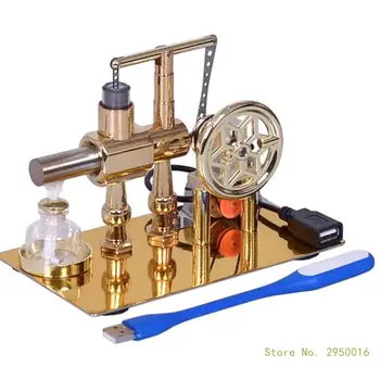 Metalo Stirlingo Variklio Modelis Fizinių Mokslų Eksperimentas Stirlingo Variklio Modelis Fizinių Mokslų Eksperimentas Mokymo Priemonių