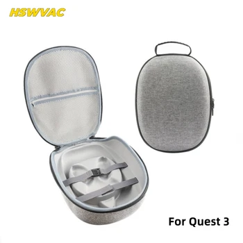 HSWVAC Meta Quest 3 EVA Saugojimo Krepšys Nešiojamų Langelį Kelionės Apsauginį dėklą už Quest3 VR Priedai