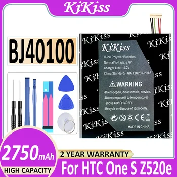 2750mAh KiKiss BJ40100 Bateriją Htc One S Z520e Z560e G25 Z520 E Z560e Mobiliojo Telefono Baterija Batterij + Stebėti Kodas