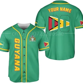 2023 Naujas Gajana Beisbolo Marškinėliai Jersey Vasaros Atsitiktinis Mados Beisbolo Marškinėliai Pasirinktinį Pavadinimą Skaičius Vyrų ir Moterų Viršų