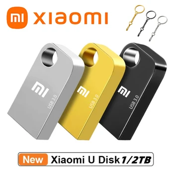 XIAOMI USB 3.0 Flash Drive, High-Speed Pen Ratai Mini 1 TB U Disko Metalo Tipas-C Usb PenDrive 2TB Atminties laikmena, Skirta Duomenų Saugojimui