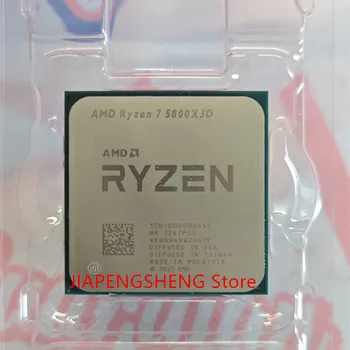 Naujas originalus AMD Ryzen R7 5800X3D naują lustą, CPU procesorius AM4 žaidimų žaidimų octa-core