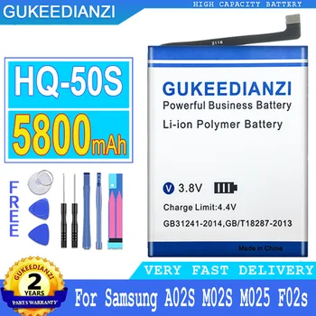 HQ50S 5800mAh Pakeitimo Didelės Talpos Mobiliojo Telefono Bateriją, Skirtą SAMSUNG Galaxy A02S M02S (M025) F02S Smartphon Baterijos