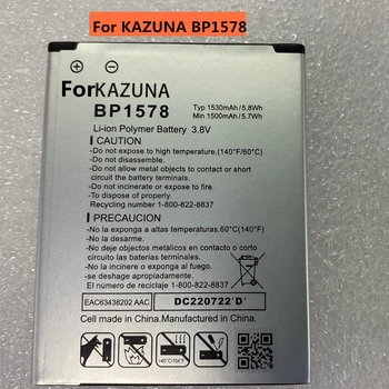 Originali Aukštos Kokybės Baterija KAZUNA BP1578 1530mAh Mobiliojo Telefono Batteria