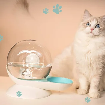 Naujas Sraigės Burbulas Katė Fontanas Automatinis Pet Vandens Išdalijimo Kačių, Šunų, Didelių Pajėgumų Katė Geriamojo Dubenys Naminių Reikmenys