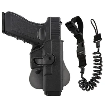 Tatical Dėklas Pistoletas, Glock G17 Airsoft Pistoletas Dėklas Atveju su Šautuvu Medžioklės Reikmenų Dėklai