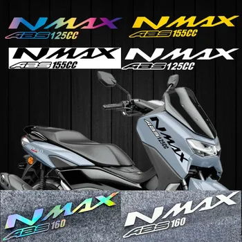 Šviesą atspindinčios Motociklų Lipdukas, Motoroleris Kūno Pusėje Juostos Lauktuvės Logotipą, Priedai Decal Yamaha NMAX 155 Nmax125 Nmax150 Nmax160