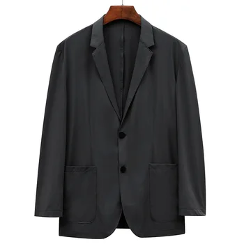 5915-Kostiumas nustatyti vyrų rudens ir žiemos naujų korėjos madinga verslo laisvalaikio profesinės striukė vyrams prabangos stiliaus kostiumas
