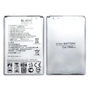 BL-49JH Mobiliojo Telefono Įkrovimo Baterija LG K4 / K4 LTE / K130E / K120E / K120 Baterija BL 49JH 1940mAh