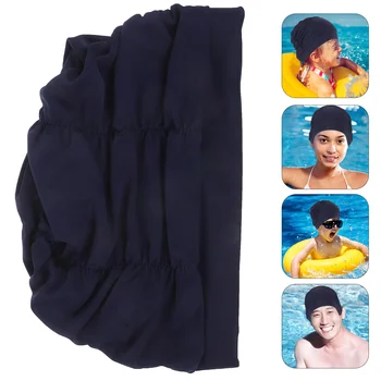 Plaukimo Kepuraitė Skrybėlę Moterų Ilgi Plaukai Nešiojami Skrybėlės, Kepurės Patogus Merginos Plopping Garbanotas