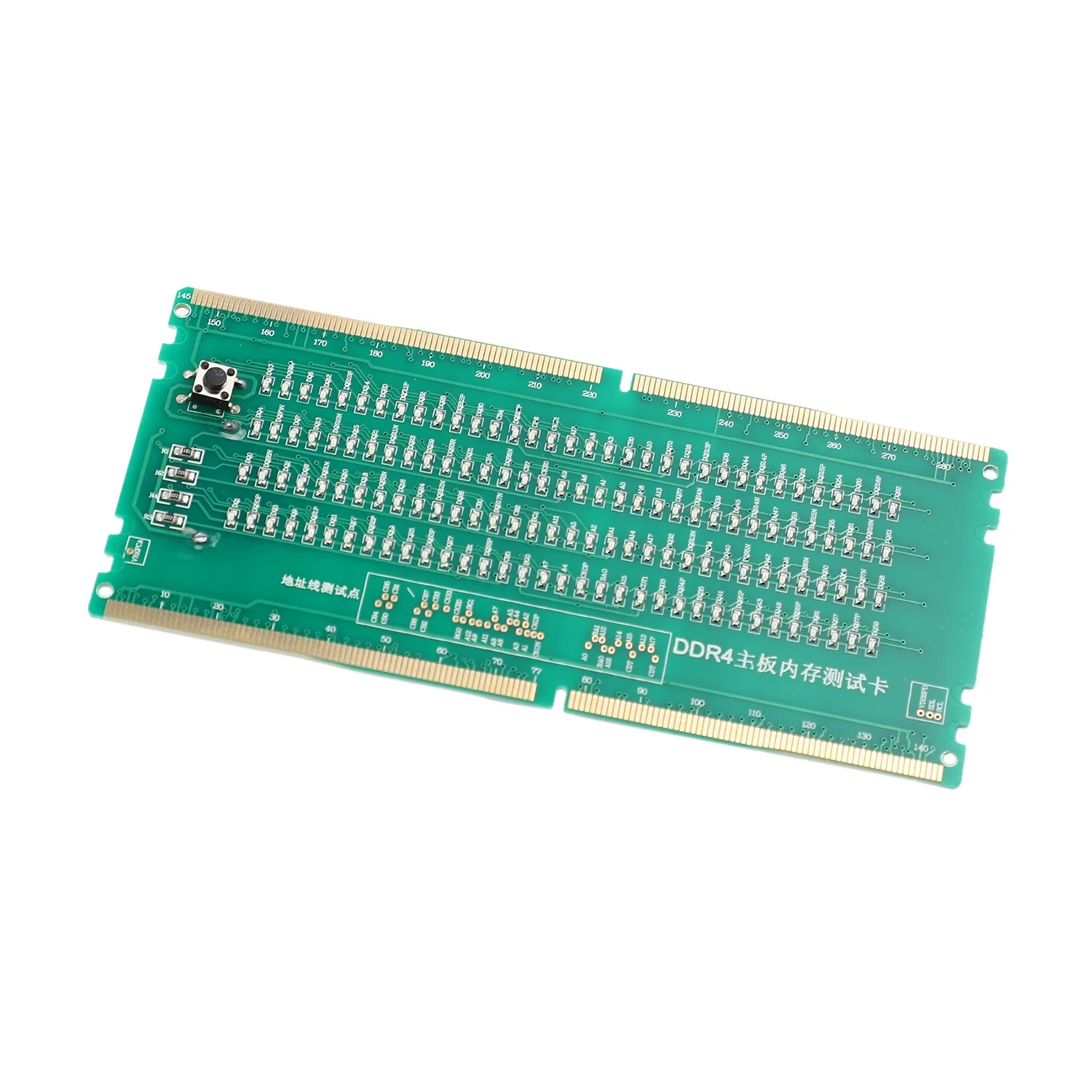 DDR4 Bandymo Kortelės RAM Atminties Lizdas Iš LED Darbastalio Plokštė Remonto Analizatorius Testeris